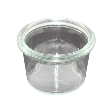 Weckglas ohne Deckel 80 ml, Ø 6,5 cm, H 4,5 cm